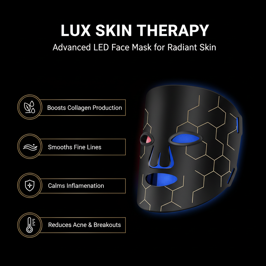 Black LED Mask Benefits - Proper Grammar