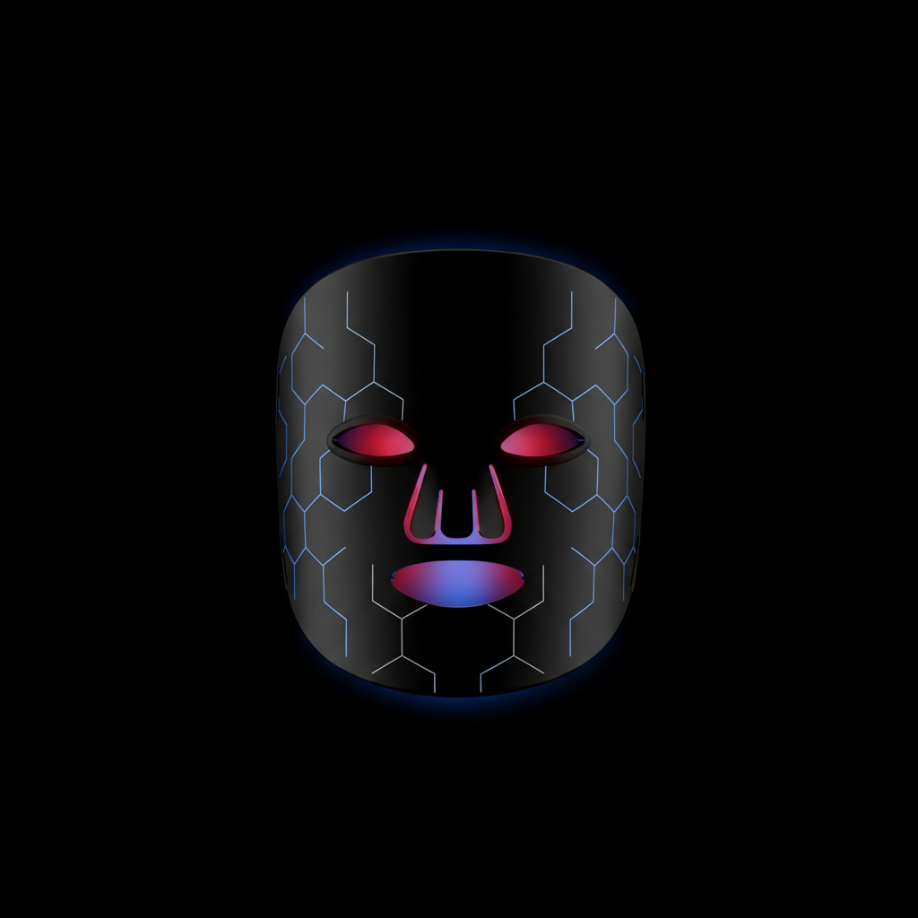 Black LED Mask Professional Photography